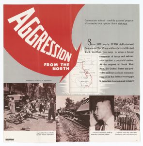 Vietnam war propaganda poster