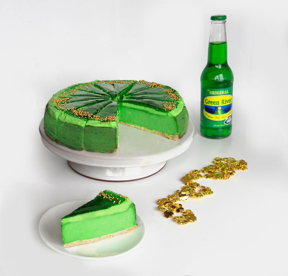 Paddy's day cheesecake