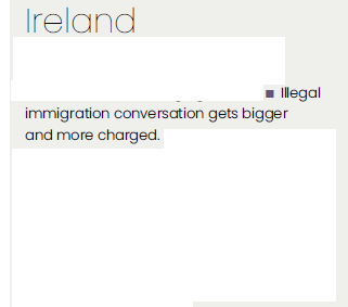 illegal immigration ireland