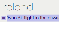 Ryan air fight