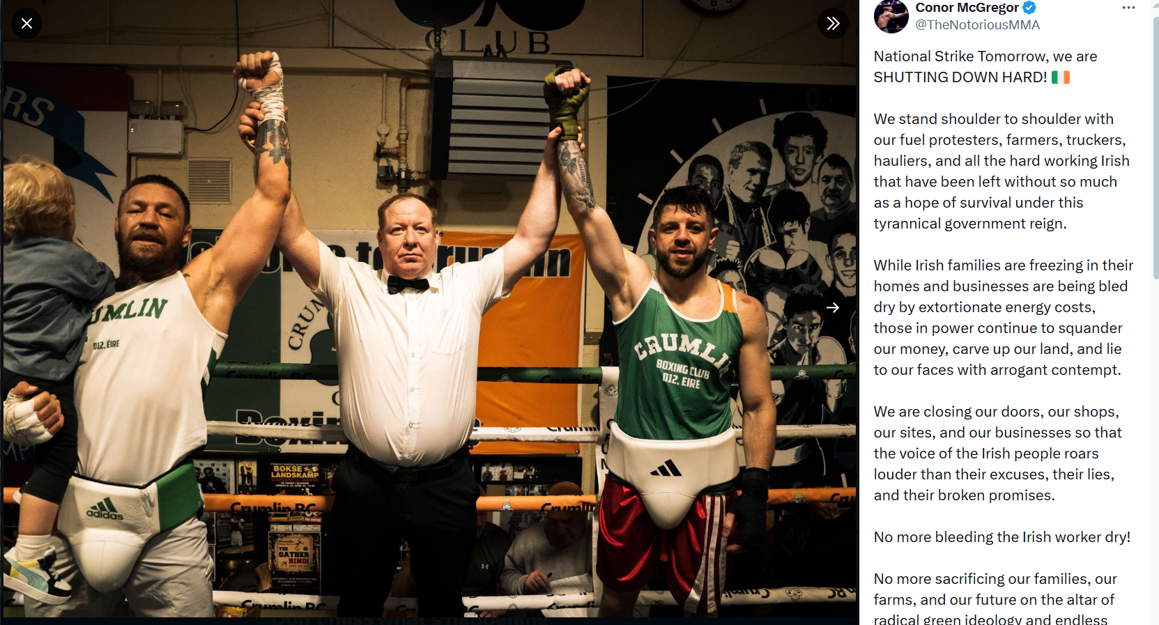 Conor McGregor is everywhere