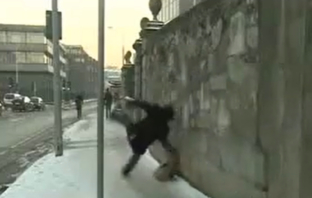 Irish Man Slipping on Ice: The Fall That Refuses to Die