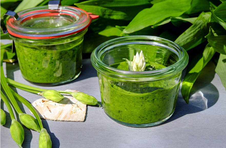 wild garlic pesto